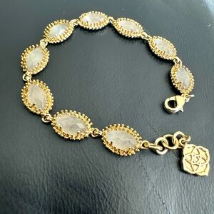 Kendra Scott Gold Gem Bracelet